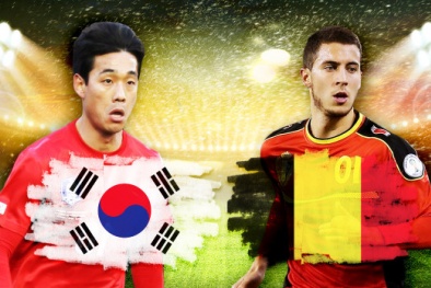 Kết quả tỉ số trận đấu Hàn Quốc – Bỉ World Cup 2014: 0-1